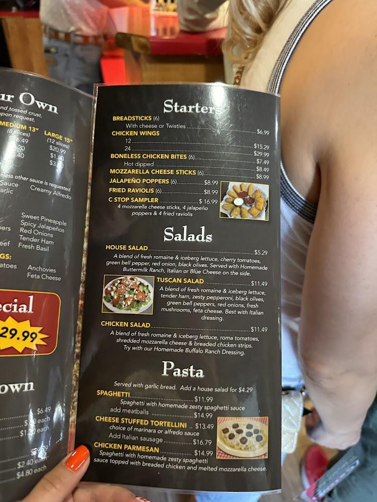 C Stop Pizza Menu image 4